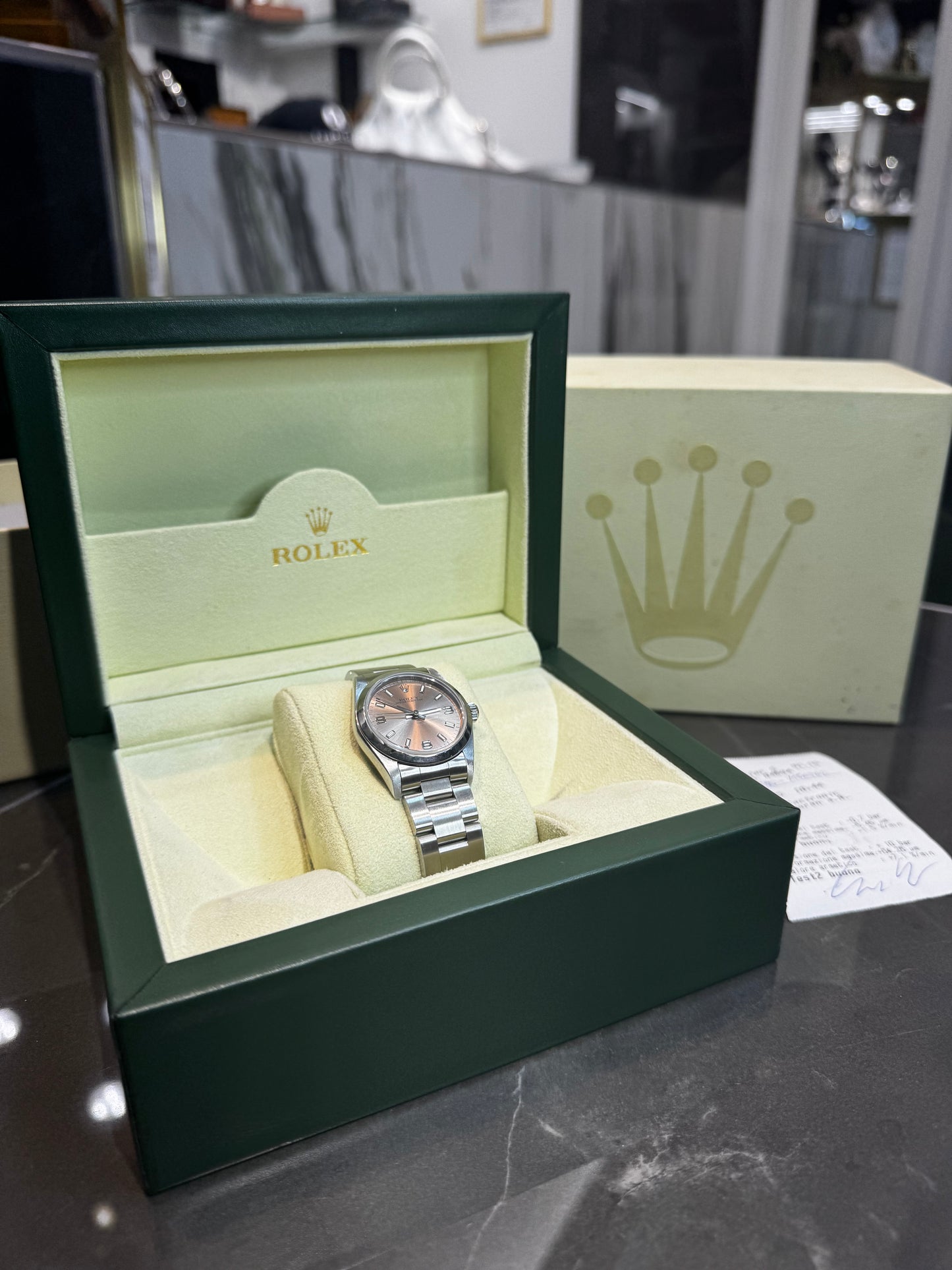 Rolex Oyster 31mm - Salmon