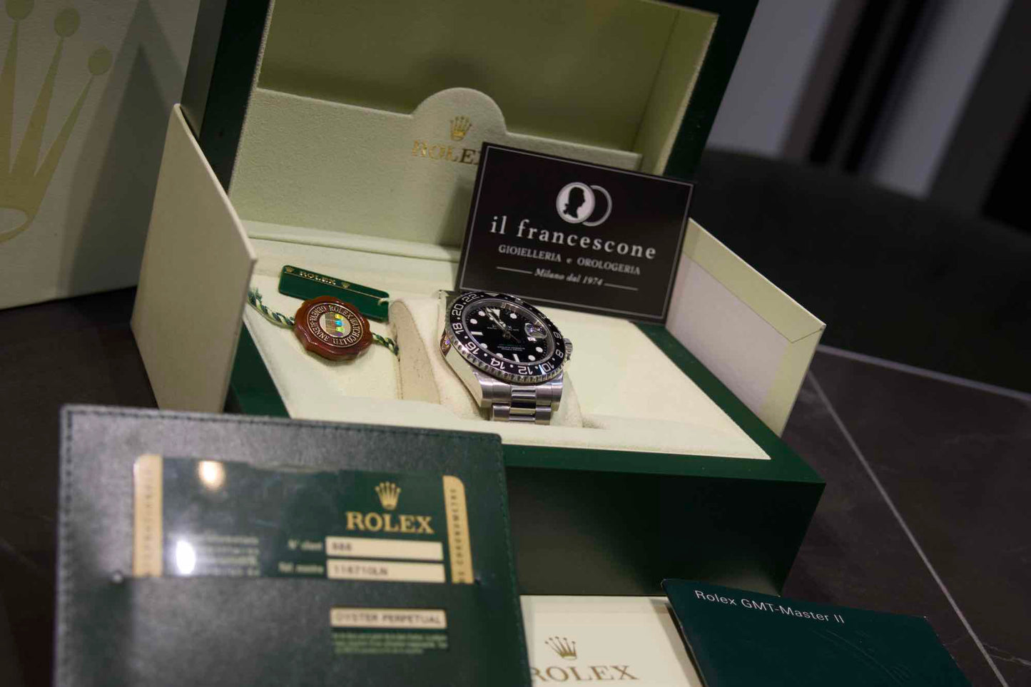 Rolex GMT black
