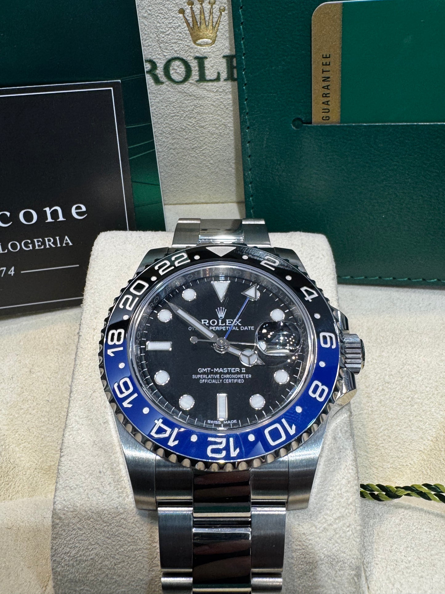 Rolex GMT “ Batman “
