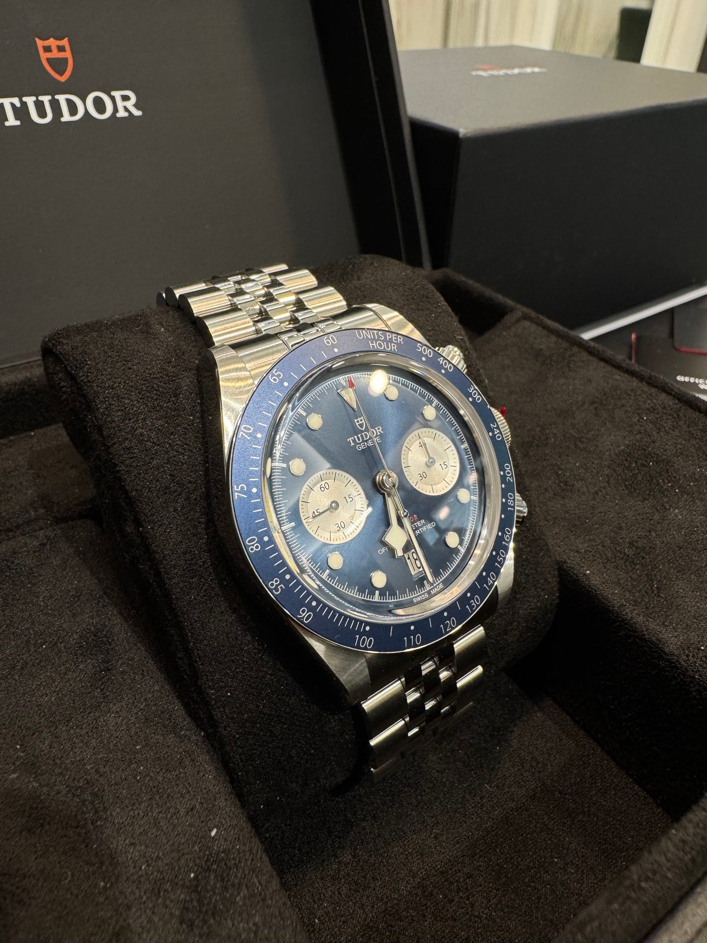 Tudor black bay chrono