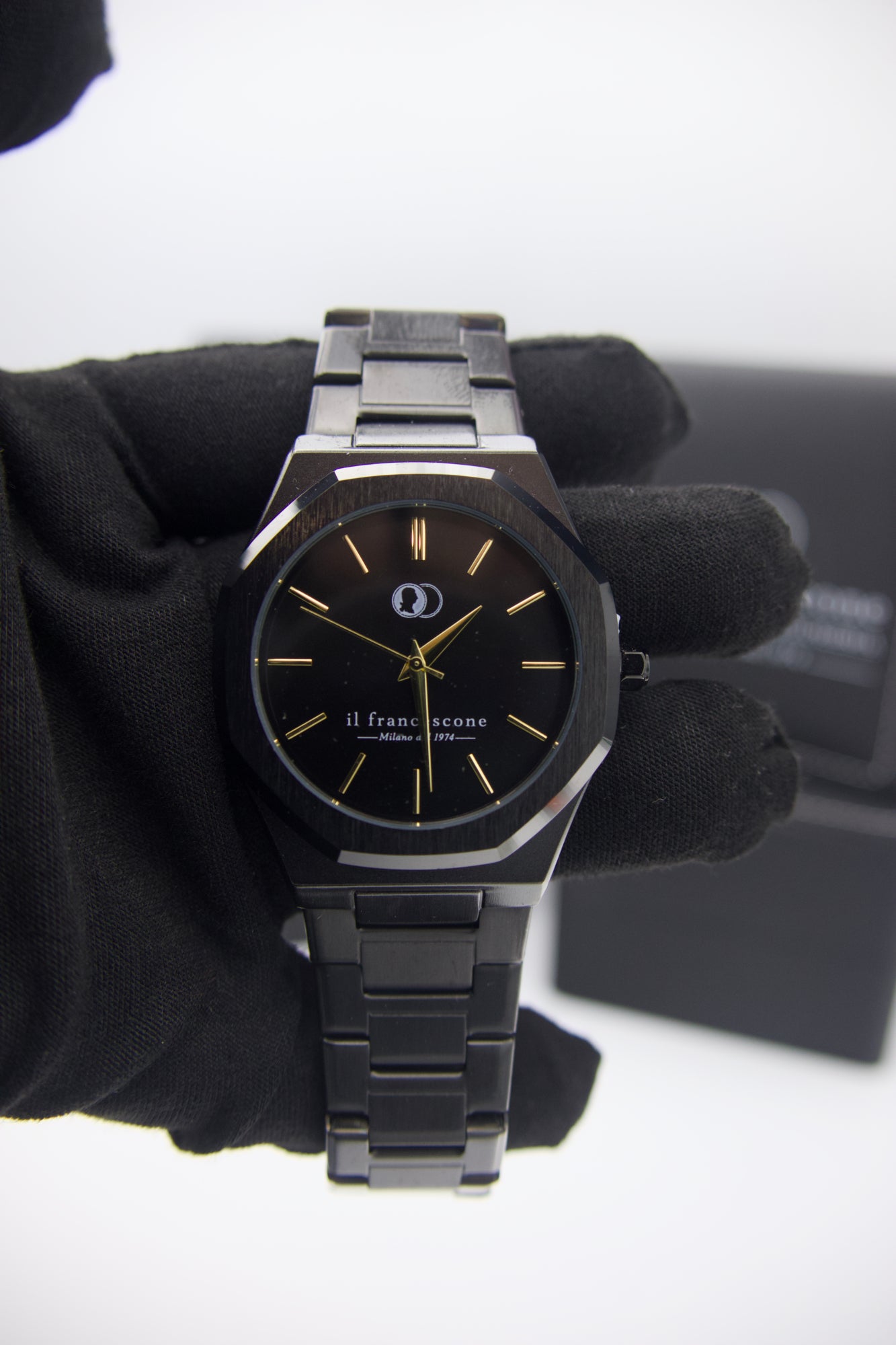 Francescone Watch - Midnight Black