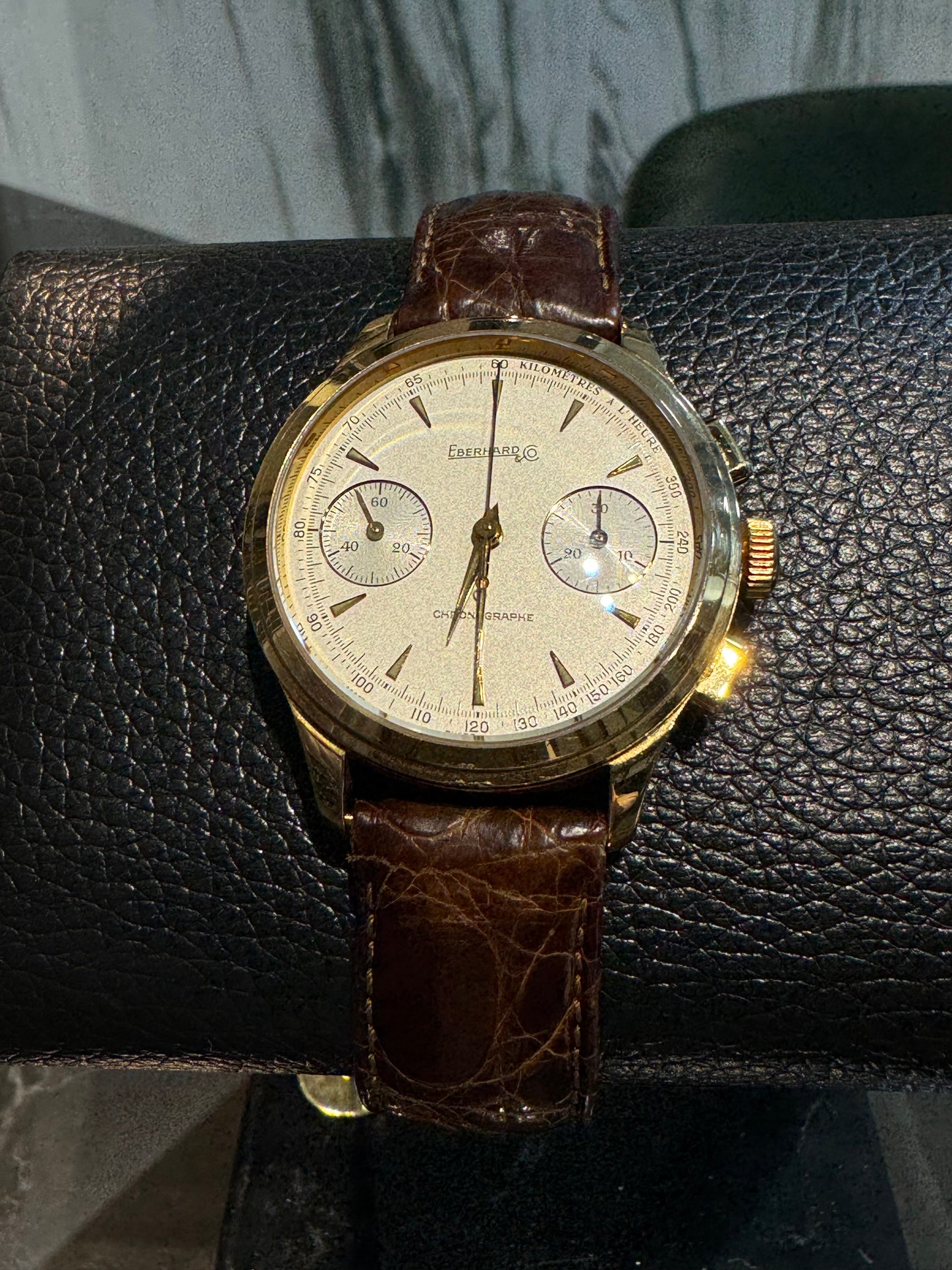 Orologio Eberhard crono vintage