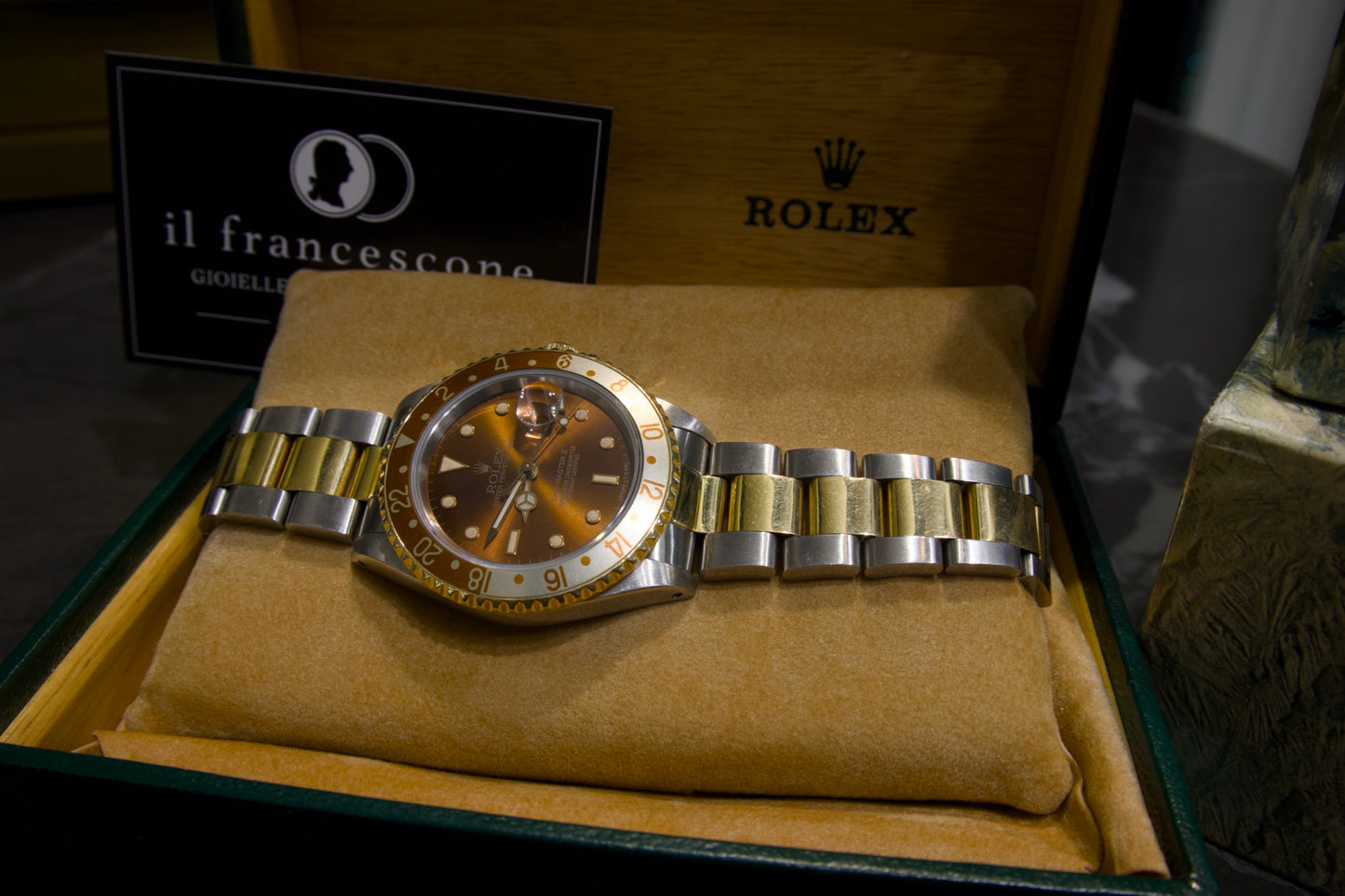 Rolex GMT “eye of the tiger” - 16713