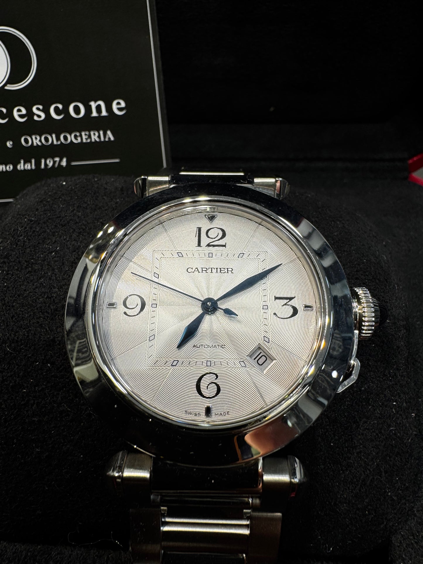 Cartier pasha - white dial