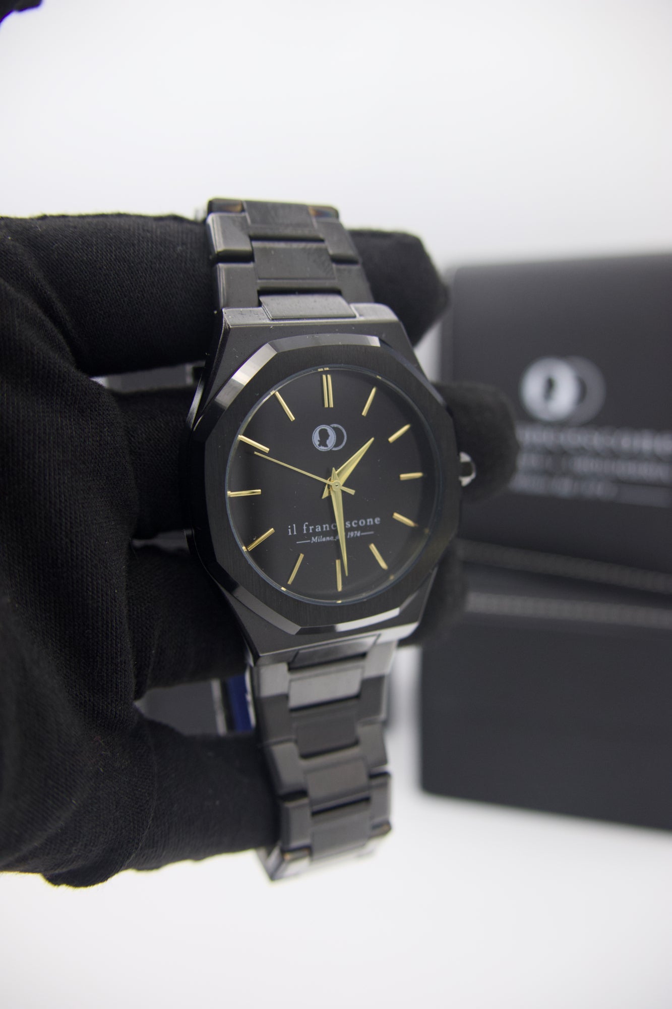 Francescone Watch - Midnight Black