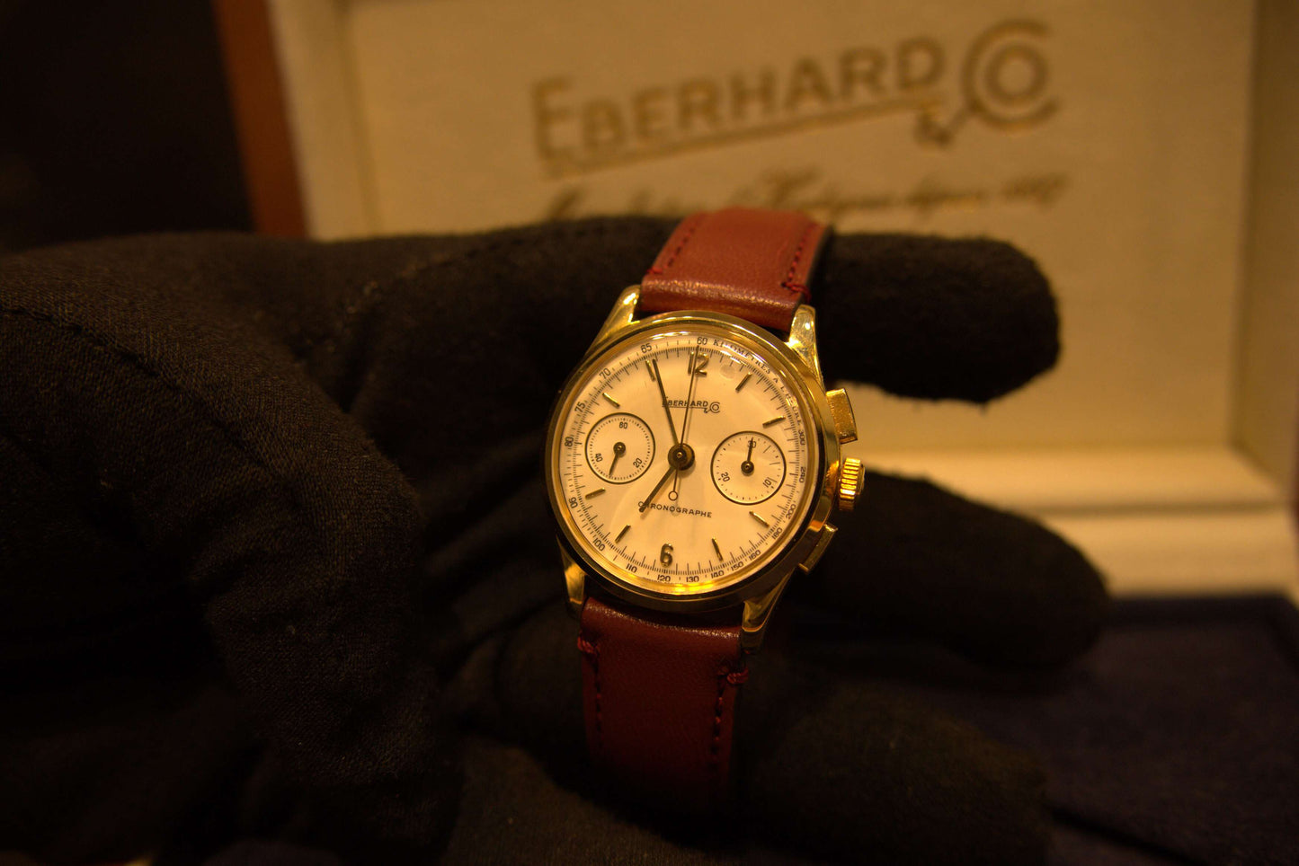 Eberhard & Co. chronograph