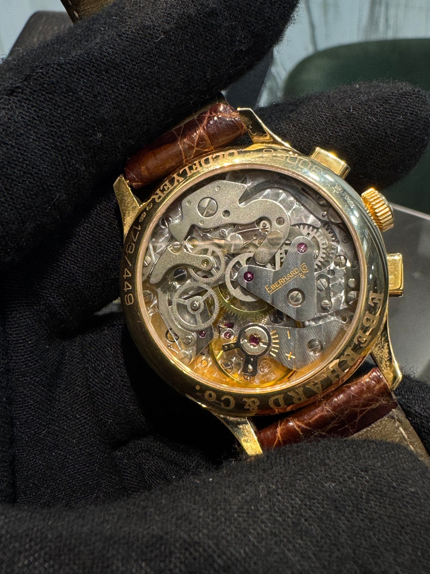 Orologio Eberhard crono vintage