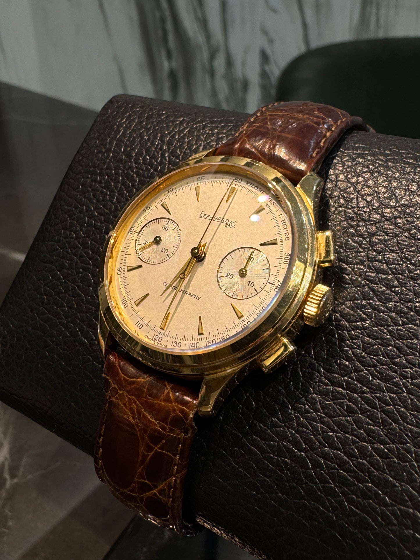Orologio Eberhard crono vintage
