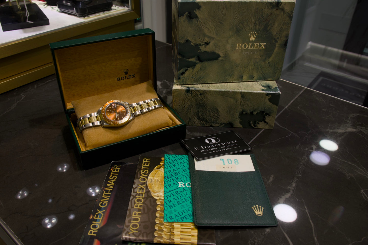 Rolex GMT “eye of the tiger” - 16713